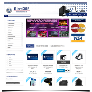 Loja Online Microcaos